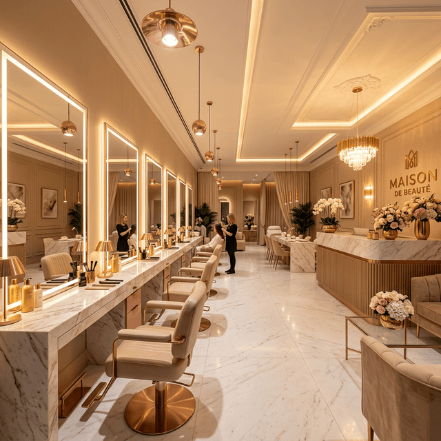 Nikky Bawa Salon Interior