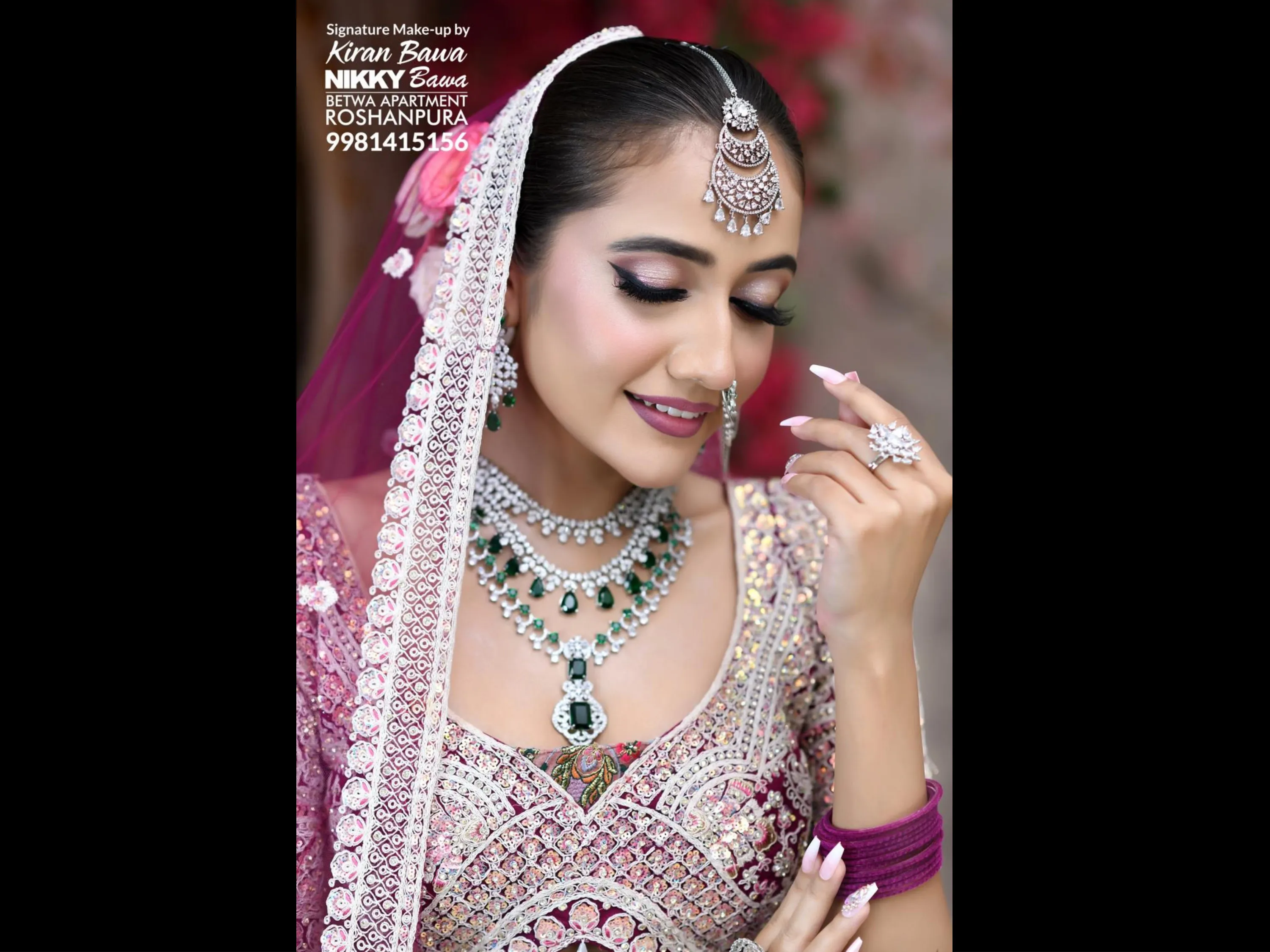 Bridal makeup look – royal bridal
